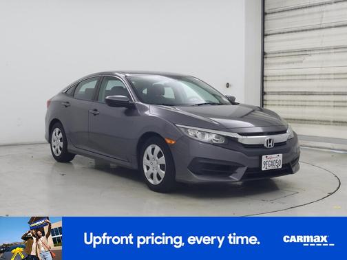 Gray 2018 Honda Civic LX