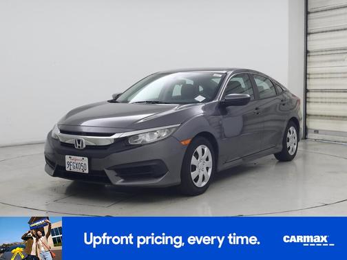 Gray 2018 Honda Civic LX