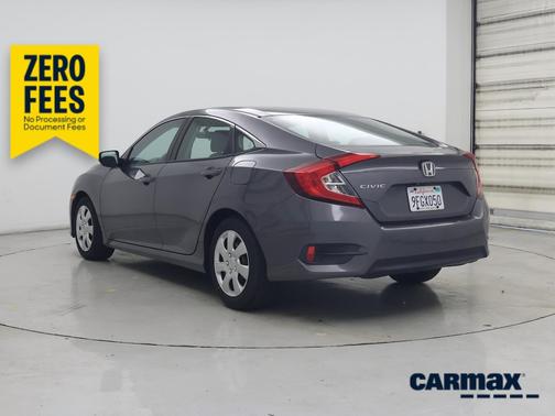 Gray 2018 Honda Civic LX