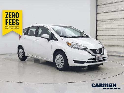 White 2017 Nissan Versa Note S Plus
