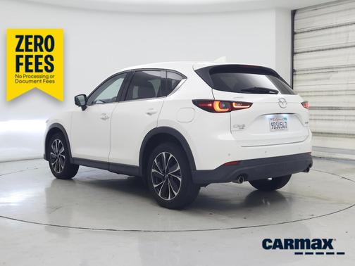 White 2022 Mazda CX-5 2.5 S Premium Package
