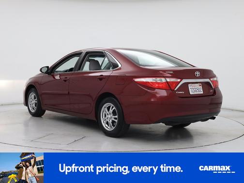 Red 2017 Toyota Camry LE