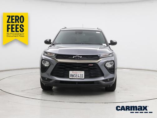 Gray 2021 Chevrolet Trailblazer RS