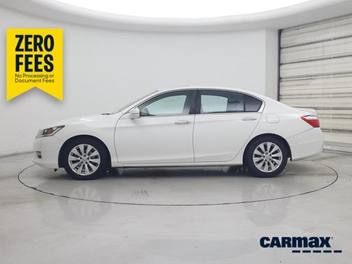 White 2015 Honda Accord EX-L