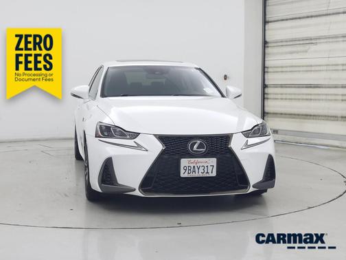 White 2019 Lexus IS 350 F-Sport