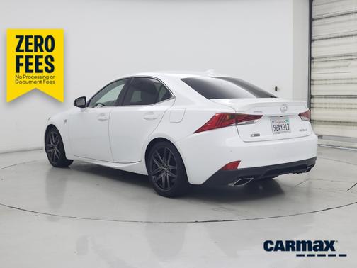 White 2019 Lexus IS 350 F-Sport