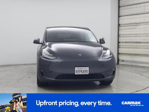 Gray 2021 Tesla Model Y Long Range