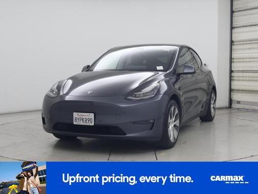 Gray 2021 Tesla Model Y Long Range