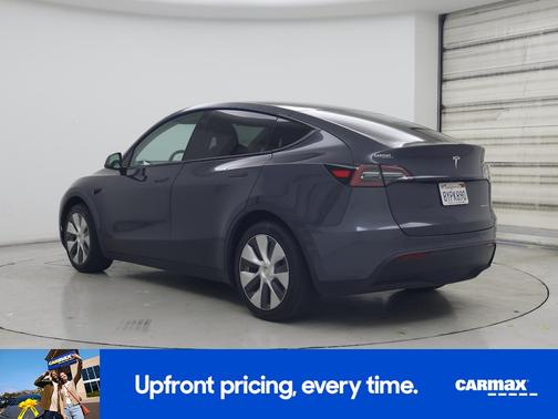 Gray 2021 Tesla Model Y Long Range