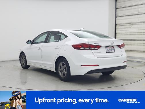 White 2017 Hyundai ELANTRA ECO