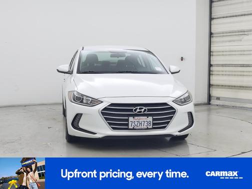 White 2017 Hyundai ELANTRA ECO