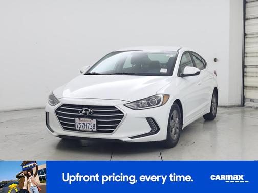 White 2017 Hyundai ELANTRA ECO