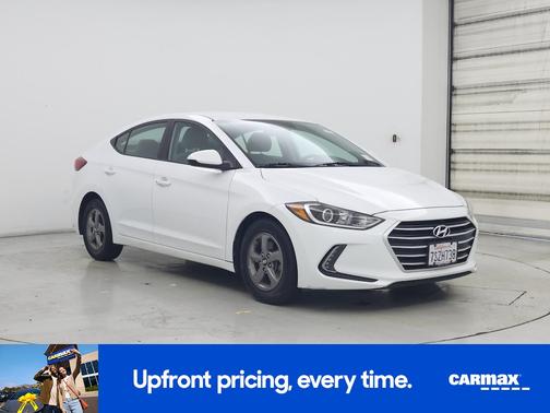 White 2017 Hyundai ELANTRA ECO