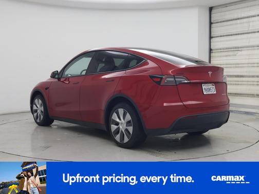 Red 2023 Tesla Model Y Long Range