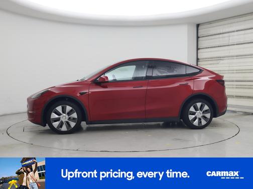 Red 2023 Tesla Model Y Long Range