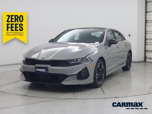 Gray 2021 Kia K5 GT-Line