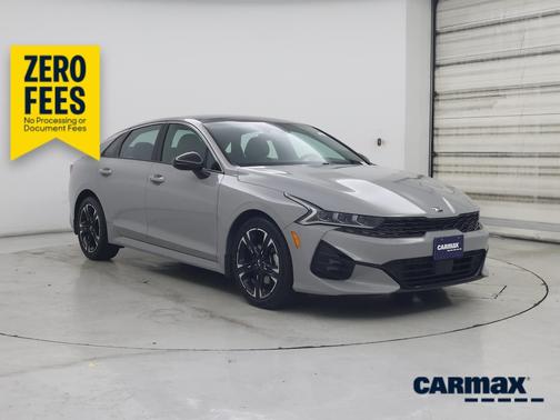 Gray 2021 Kia K5 GT-Line