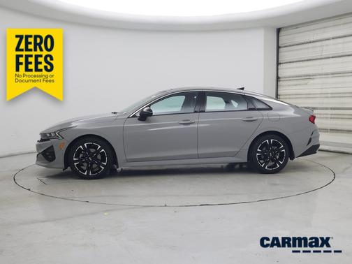 Gray 2021 Kia K5 GT-Line