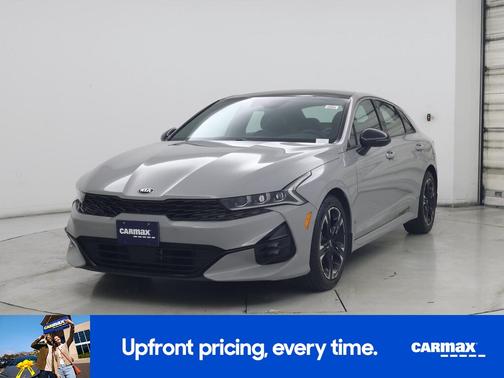 Gray 2021 Kia K5 GT-Line