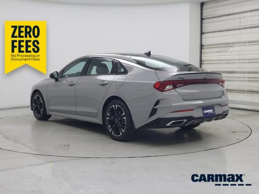 Gray 2021 Kia K5 GT-Line