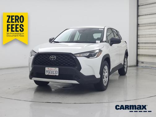 White 2025 Toyota Corolla Cross L