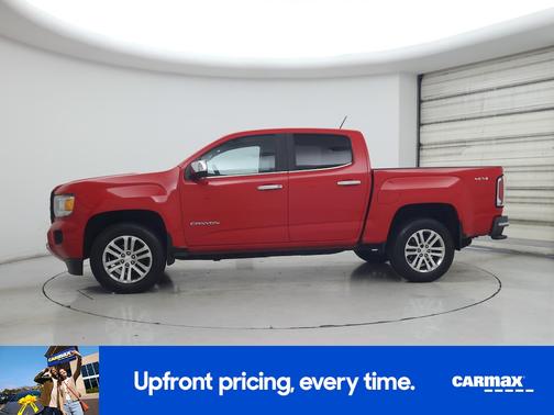 Red 2015 GMC Canyon SLT