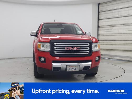 Red 2015 GMC Canyon SLT