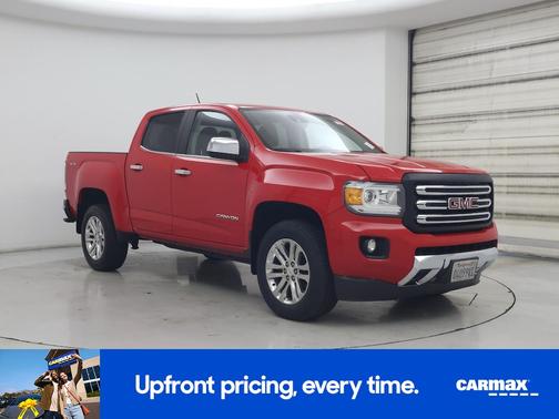 Red 2015 GMC Canyon SLT
