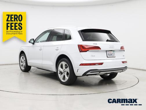 White 2021 Audi Q5 Premium Plus
