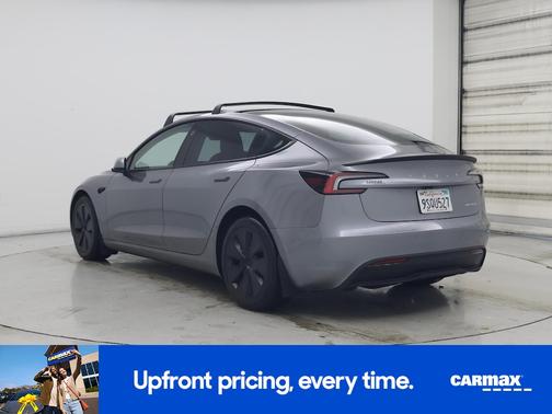 Silver 2025 Tesla Model 3 Long Range