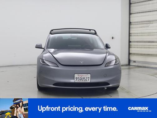 Silver 2025 Tesla Model 3 Long Range