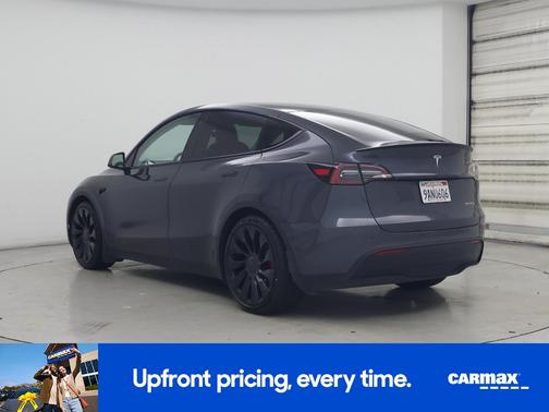 Gray 2022 Tesla Model Y Performance