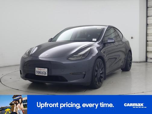 Gray 2022 Tesla Model Y Performance