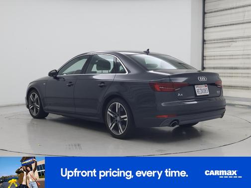 Gray 2018 Audi A4 Premium Plus
