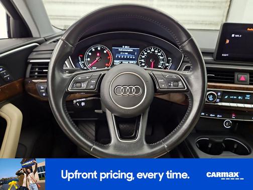 White 2017 Audi A4 Premium