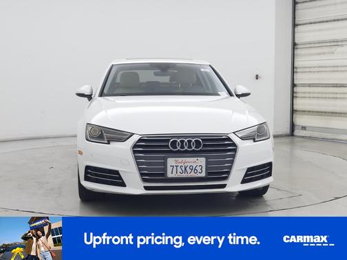 White 2017 Audi A4 Premium