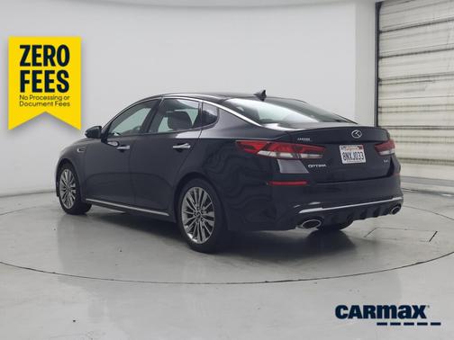 Black 2019 Kia Optima SX