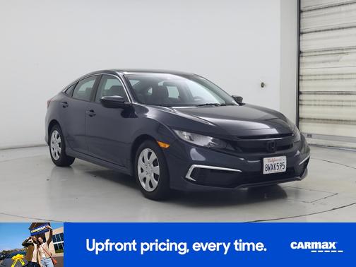 Black 2021 Honda Civic LX