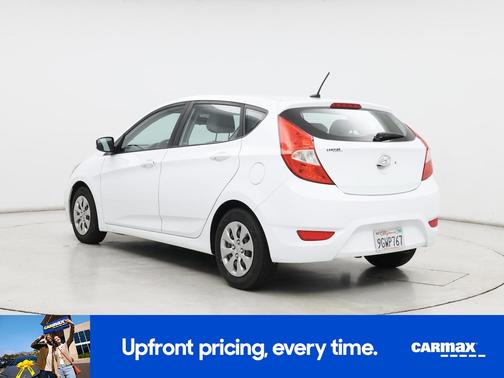 White 2017 Hyundai Accent SE