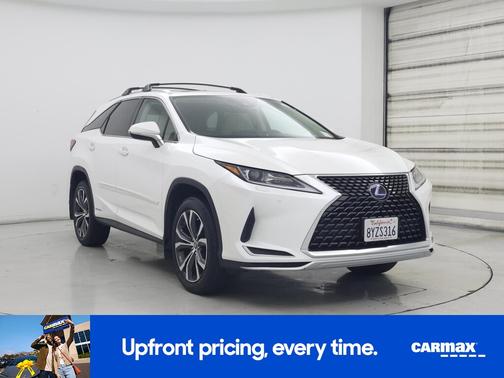 White 2022 Lexus RX 450h L Luxury