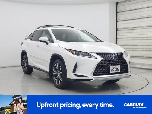 White 2022 Lexus RX 450h L Luxury