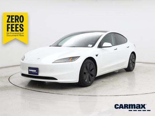 White 2024 Tesla Model 3