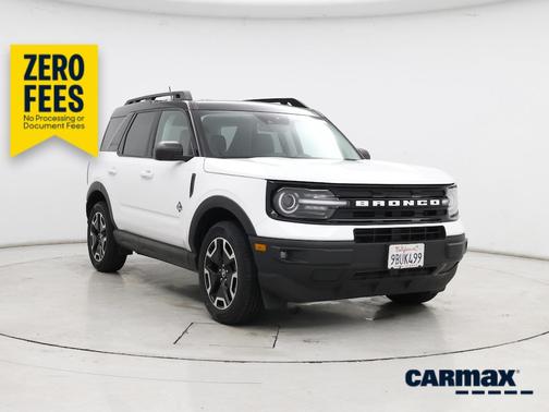White 2022 Ford Bronco Sport Outer Banks