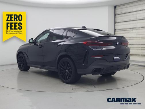 Black 2022 BMW X6 M50i