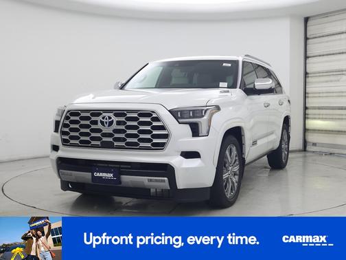 White 2023 Toyota Sequoia Capstone