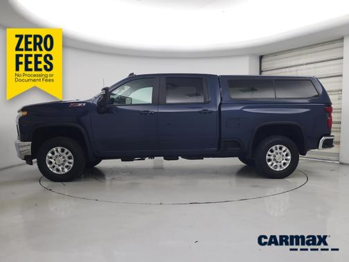 Blue 2021 Chevrolet Silverado 2500 LT