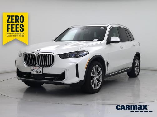 White 2025 BMW X5 xDrive40i