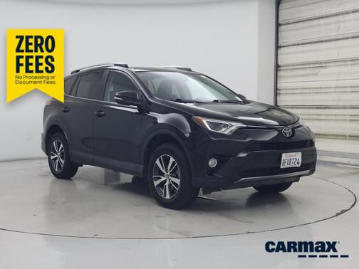 Black 2018 Toyota RAV4 Adventure