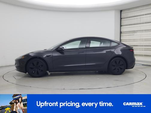 Gray 2025 Tesla Model 3 Long Range