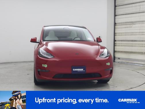 Red 2023 Tesla Model Y Performance